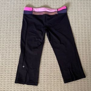 Lululemon crops size 12 in great shape